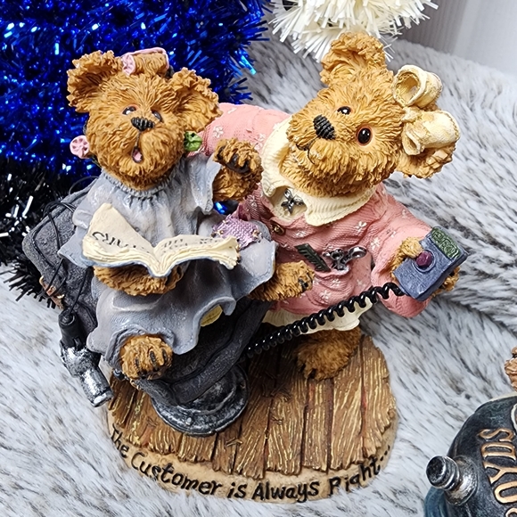 Lot of 4 Boyds Bears 🐻 & Friends The Bearstone Collection Figures - Picture 13 of 17